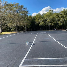 Pavement-Revitalization-Seal-Coating-and-Parking-Lot-Striping-by-Brynco-Improvements-in-Richburg-South-Carolina 2